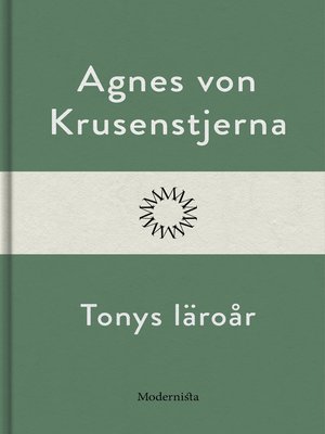 cover image of Tonys läroår